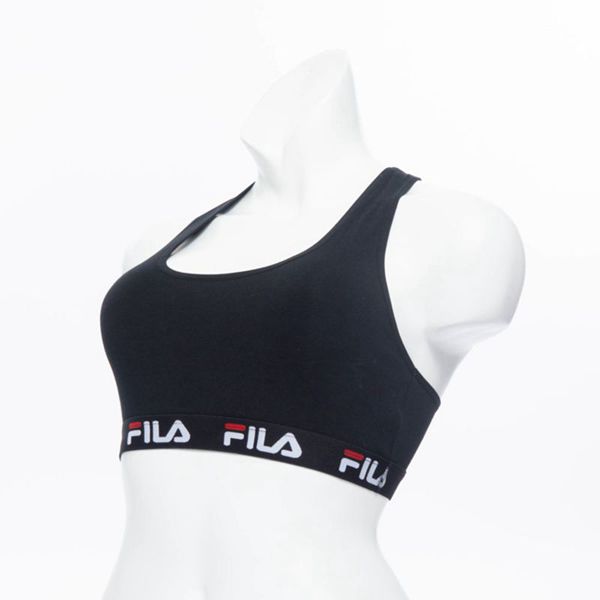 Fila Podprsenky Strihu Bustier Damske Čierne Vypredaj - Slovakia 47093-IGFY